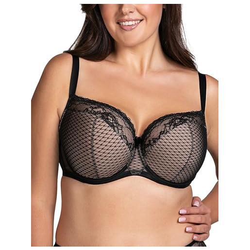 Elomi Matilda - Reggiseno Sfoderato Con Ferretto E Gancio A J - Nero - Taglia 6E