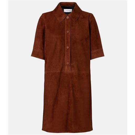 Yves Salomon abito polo in suede