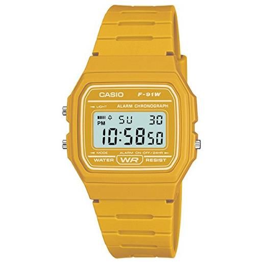 Casio Orologio Digitale Unisex F-108WH-2AEF – Cassa 42mm, Quadrante LCD, Cinturino Blu In Resina, Stile Retro