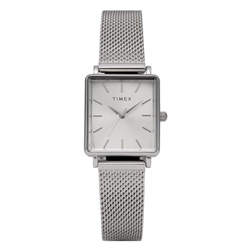 Timex Orologio Analogico al Quarzo da Donna con Cinturino in Acciaio Inossidabile TW2V81300