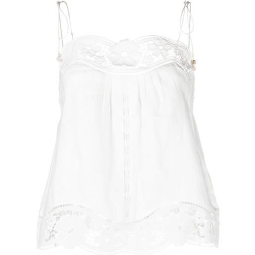 ZIMMERMANN top august - bianco