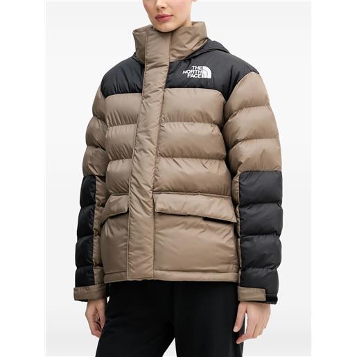 The North Face giacca con design color-block - toni neutri