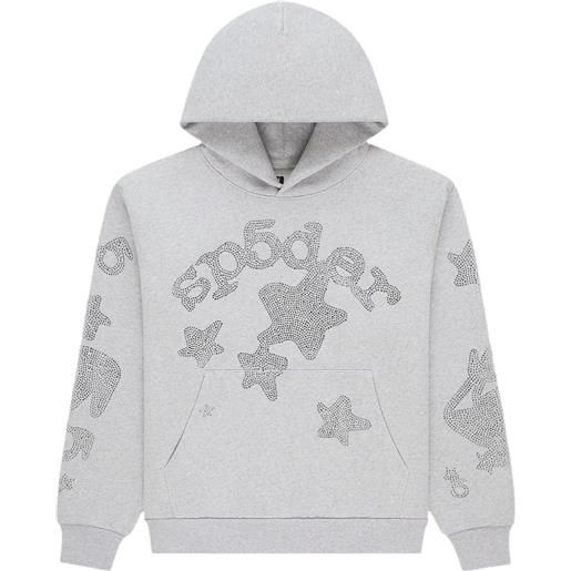 SP5DER felpa con strass - grigio