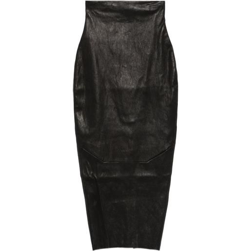 Rick Owens gonna midi - nero