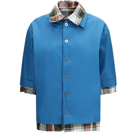 MARBELL camicia peggy a quadri - blu