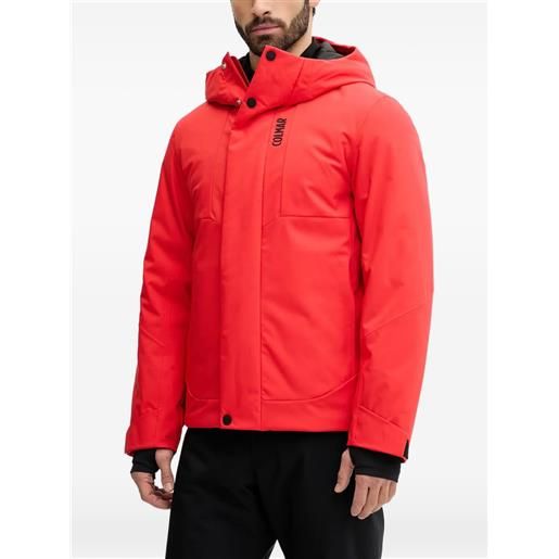 Colmar giacca con cappuccio e tasca - rosso