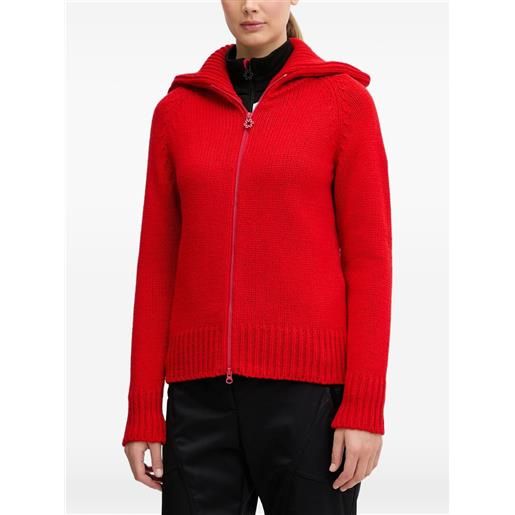 NEWLAND cardigan piz nair - rosso