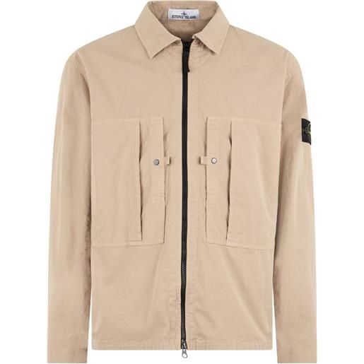 Stone Island giacca con tasche applicate - toni neutri