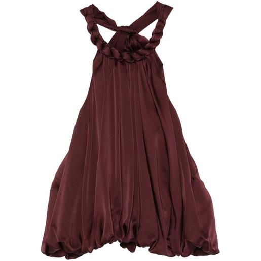 ZIMMERMANN top luna plissettato - rosso