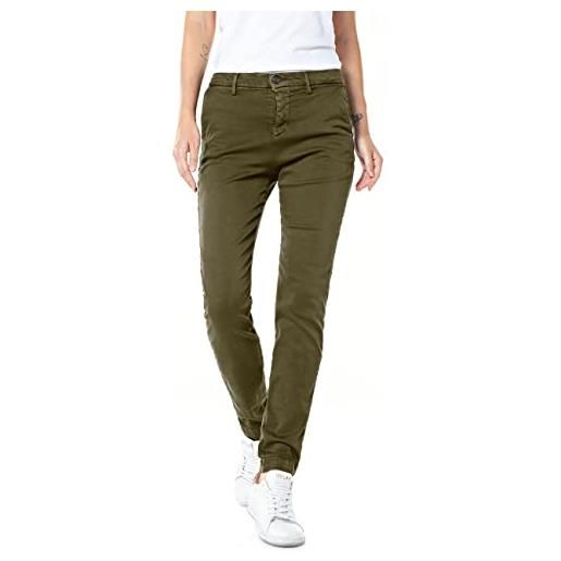 Replay bettie jeans, army green 238, 30w / 30l donna