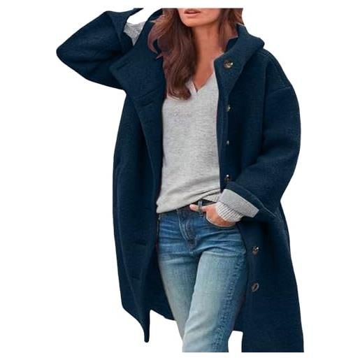 Generico trench corto donna primaverile trench donna giacca vento giubbotto impermeabile da corta elegante giacchetto cappotti parka leggero gabardine cappotto 3xl invernale nera primavera lana giubotto