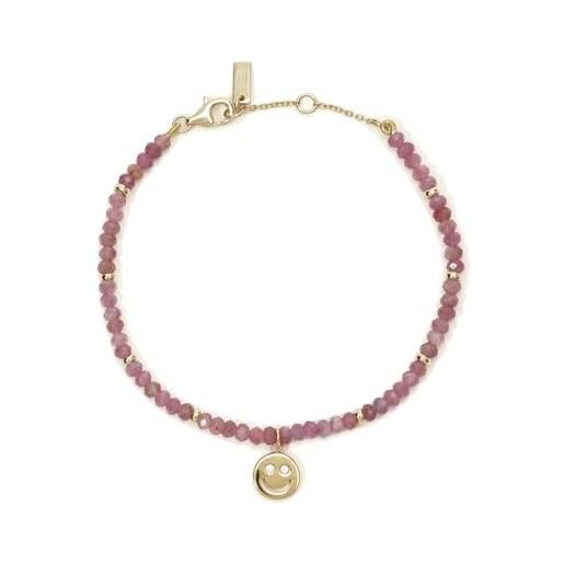 JeweBella 10 Pezzi Pietre Naturali Bracciale Donna Uomo Perline Elasticizzato Regolabile Braccialetto Agata Rossa Avventurina Verde Turchese Tormalina Nera Pietre Naturali Bracciali Coppia 4/6/8MM