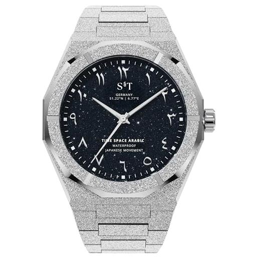 Orologio Capital da Uomo in Titanio AX487-04 Grigio con numeri arabi