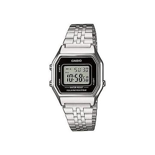 Casio Orologio automatico analogico da uomo con cinturino in acciaio inossidabile A2023, Argento, Bracciale