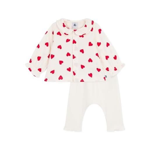 Petit Bateau abbigliamento giorno bambino ragazza, variant 1, 12 mesi