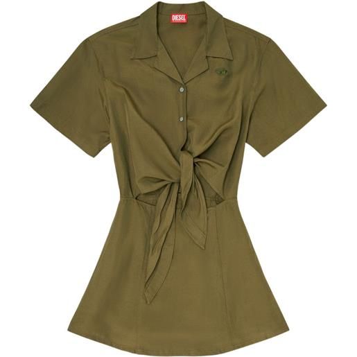Diesel abito corto stall - verde