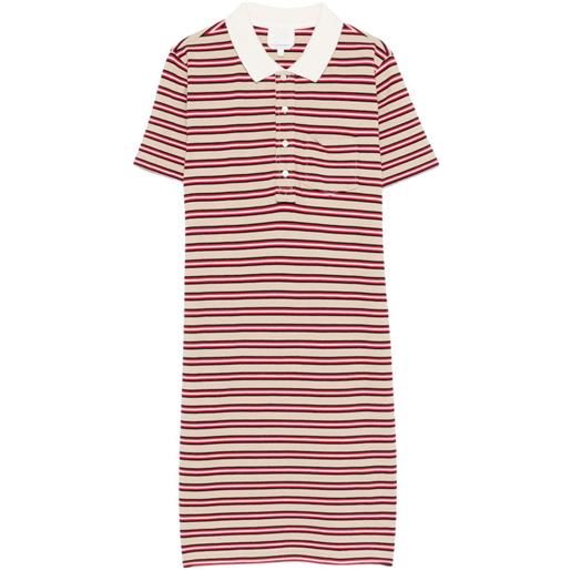 A.P.C. abito corto a righe - toni neutri