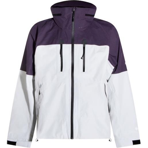 The North Face giacca devils thumb gtx con cappuccio - grigio