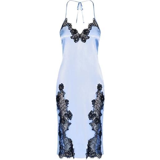 Fleur Du Mal abito midi juliet - blu