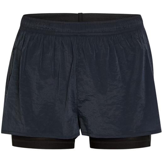 Escada Sport shorts con design a strati - blu