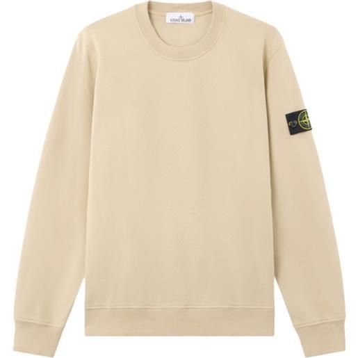Stone Island felpa con applicazione - toni neutri
