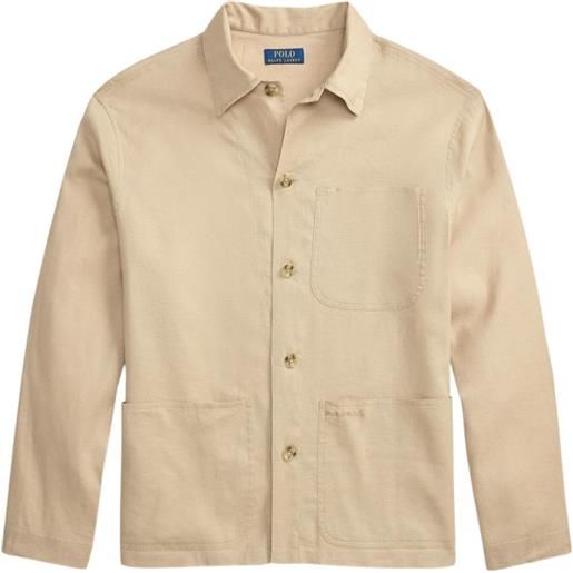Polo Ralph Lauren giacca-camicia barton - marrone
