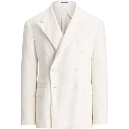 Ralph Lauren Purple Label giacca doppiopetto - toni neutri