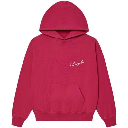 Purple Brand felpa con cappuccio - rosa