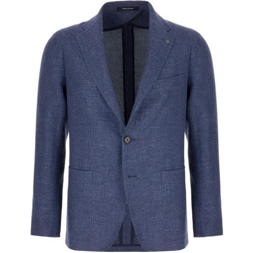 Tagliatore blazer monopetto - blu
