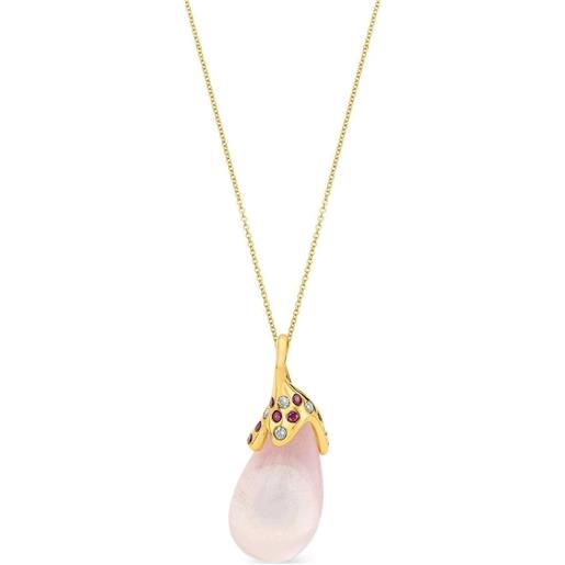 11345-COLLANA IN ARGENTO PLACCATA ORO GIALLO