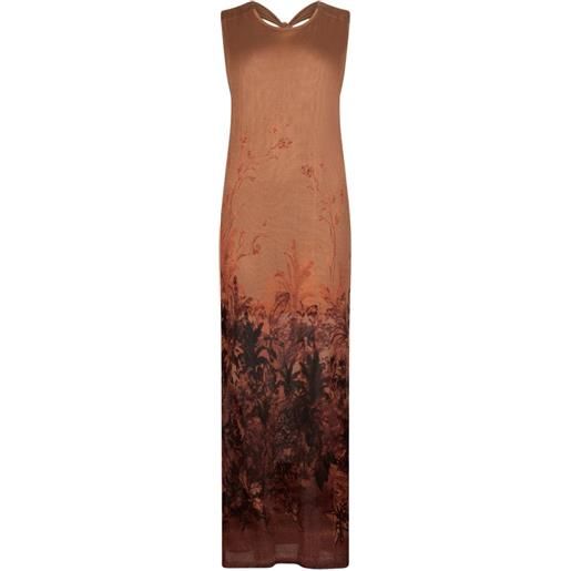 LIU JO abito con stampa - toni neutri