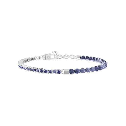 BRACCIALE TENNIS CON ZAFFIRI BLU [ TENNIS