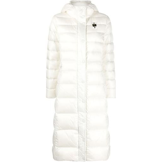 Blauer cappotto con cappuccio - toni neutri