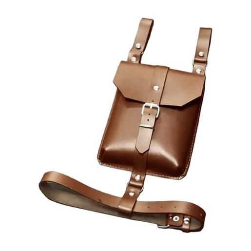 Borsa A Tracolla Donna In Pelle Morbida | Marsupio Elegante Con Tracolla Larga Regolabile Per Tutti I Giorni