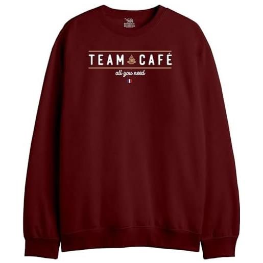 REPUBLIC OF CALIFORNIA felpa con cappuccio da uomo, borgogna, xxl