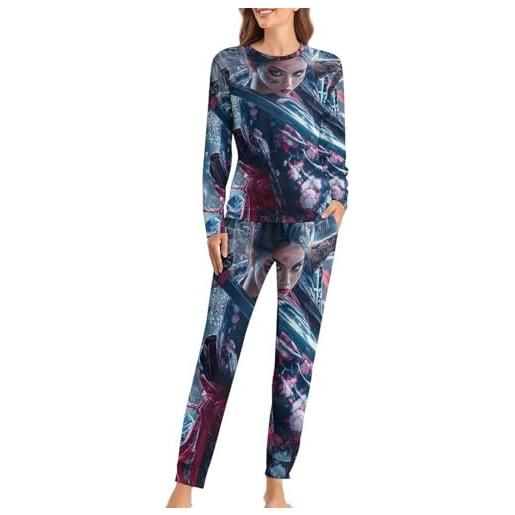Pigiama caldo cotone donna Nacshua Amalfi - CLICK INTIMO