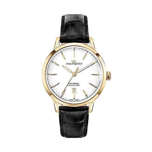 Orologio da uomo automatico Star SEMI SKELETON cinturino in pelle