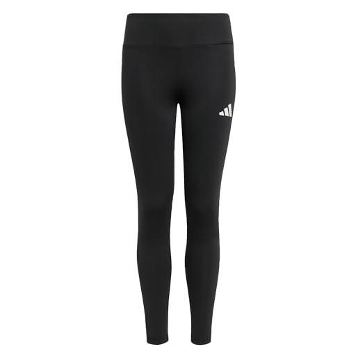 adidas fille train essentials 3-stripes leggings, core black/cloud white, 14-15 years