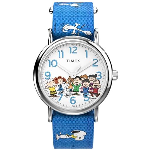Timex Orologio da Donna Peanuts da 38 mm, Cinturino in