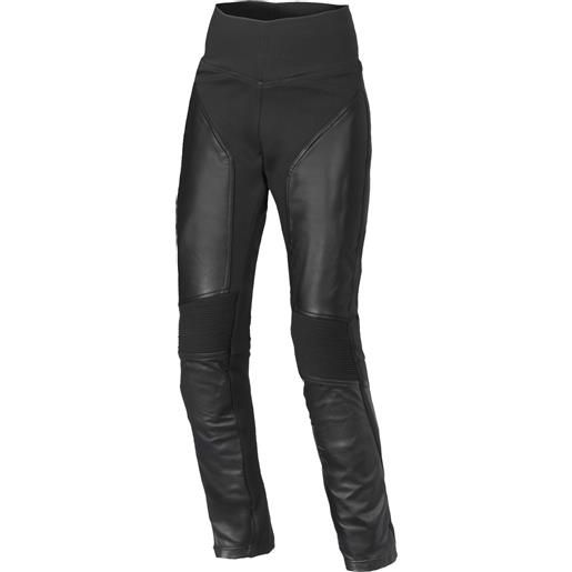 Büse leggings in pelle/tessuto Büse lorena leggings in pelle/tessuto unisex nero