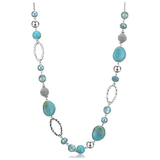 Collana A Catena In Oro A Doppio Strato Con Perline Complete Da 1 Pezzo | SHEIN ALIA