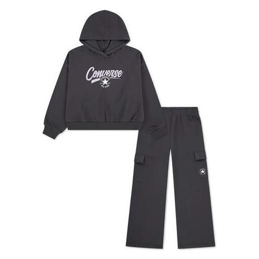 Converse tuta con cappuccio 4cj062 multicolore (gda)
