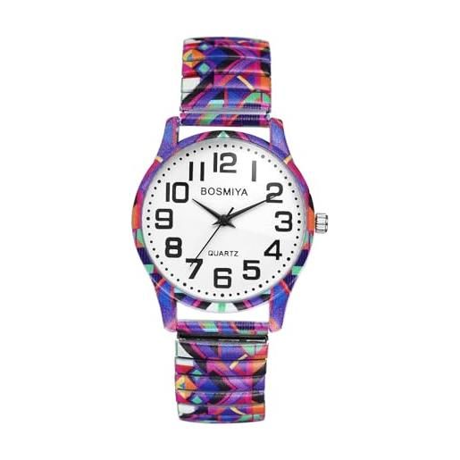 Lancardo Orologio Donna Al Quarzo Con Cinturino Elastico In Acciaio – Quadrante Facile Da Leggere, Elegante, Confezione Regalo - 3