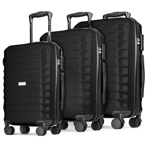 SWISSGEAR 6283 - Set di valigie da 3 pezzi con kit dopp