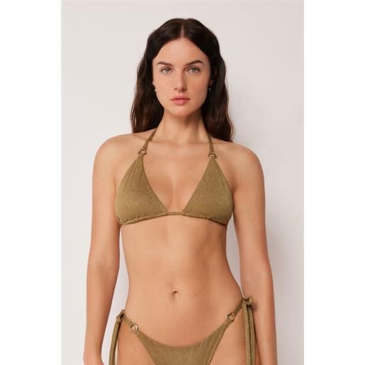 Calzedonia triangolo costume sophisticated shine marrone