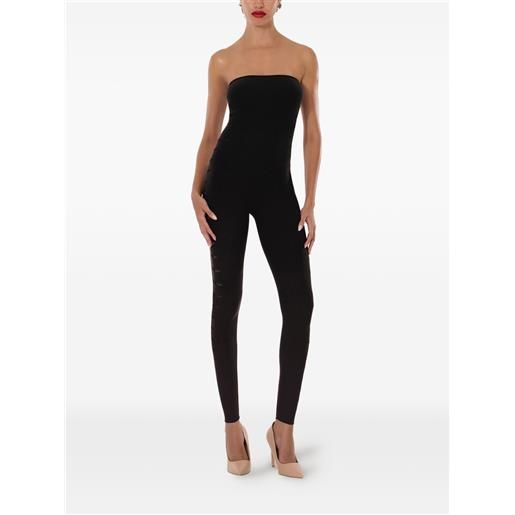 Wolford tuta intera con dettaglio cut-out - nero