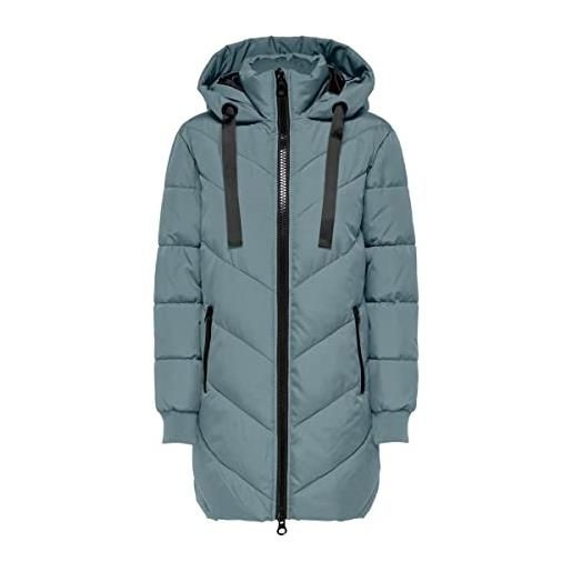 JDY jacqueline de yong parka lungo da donna JDYskylar, nero, m