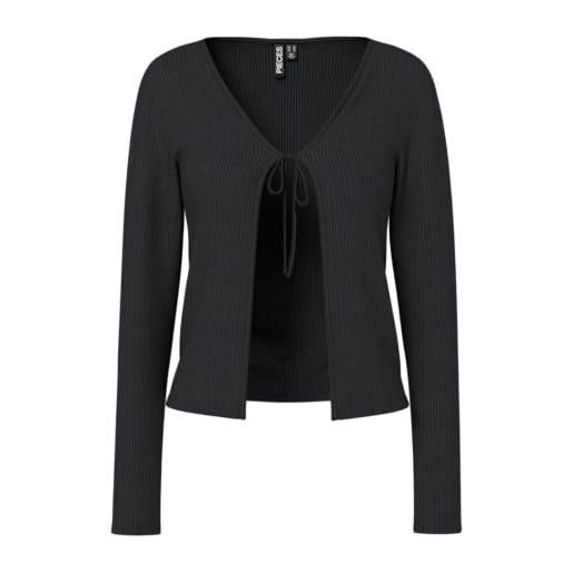 PIECES pckitte ls tie cardigan jrs noos bc