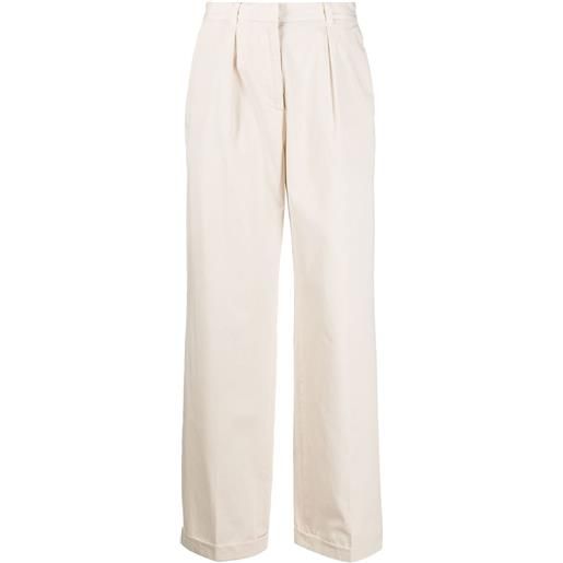 A.P.C. pantaloni sartoriali dritti - toni neutri