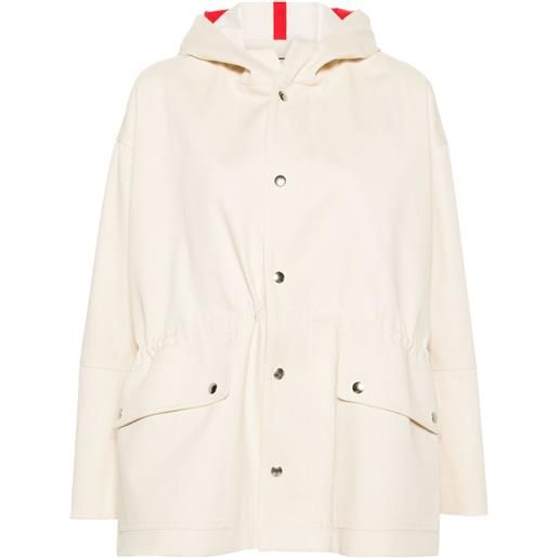 Plan C parka con cappuccio - toni neutri